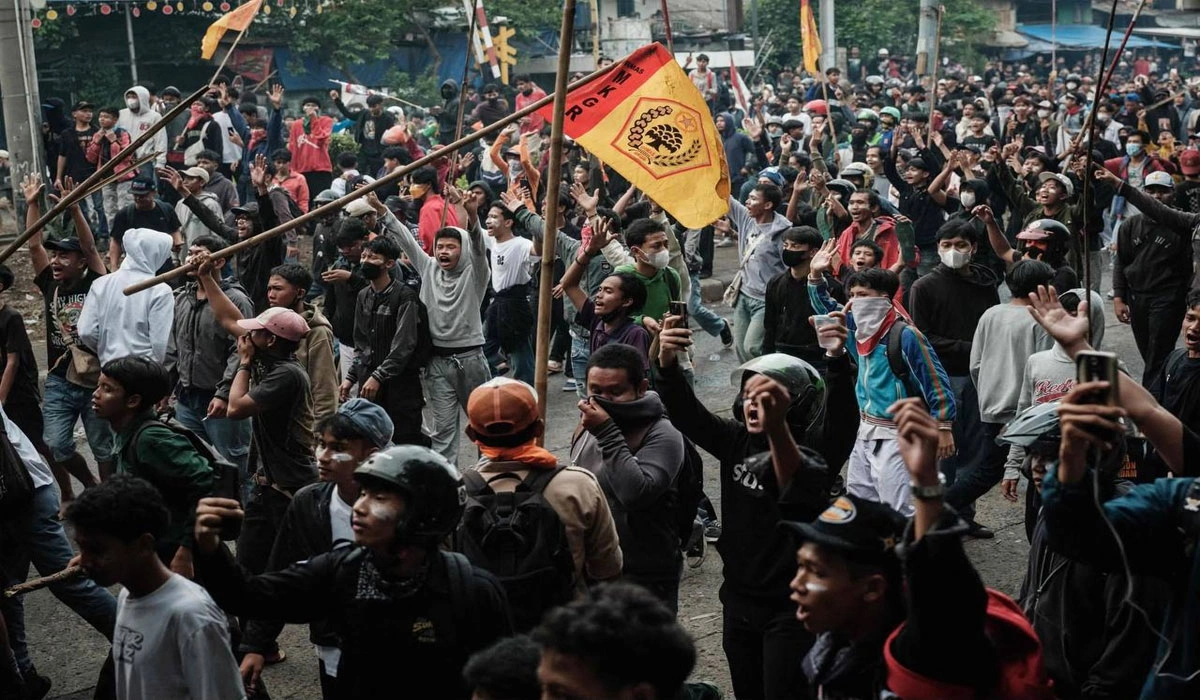 Aksi Demonstrasi yang Memanas di Jakarta