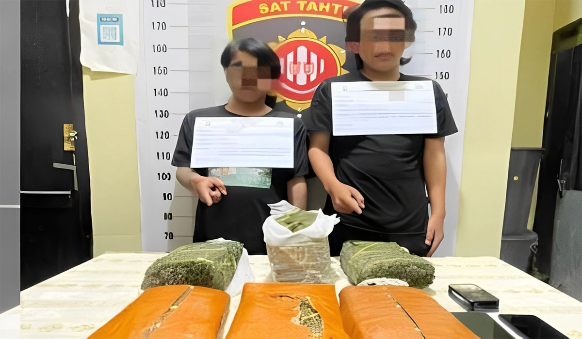 Polisi Grebek Pemuda di Jaktim, Ketahuan Simpan 7 Kg Ganja Siap Jual