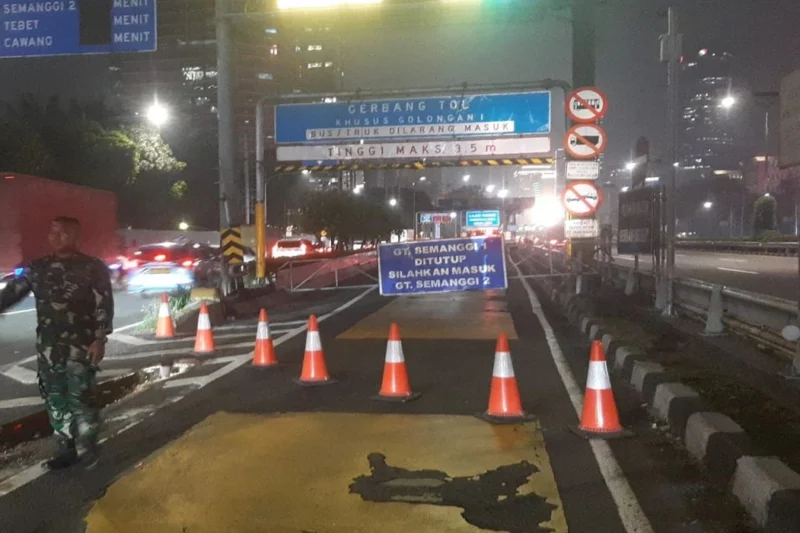 Gerbang Tol Dalam Kota Jakarta Ditutup Hingga 10 Oktober 2025