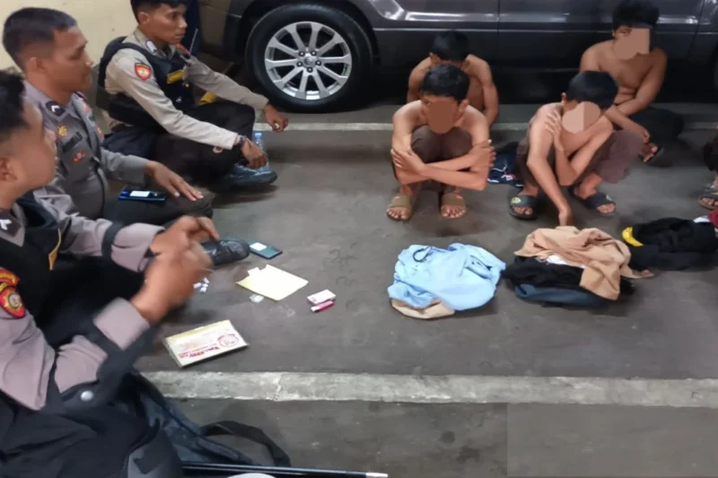 Tawuran Remaja di Jakarta Polisi Amankan Lima Pelaku Tawuran