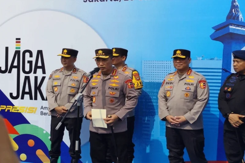 Kapolri Ajak Driver Ojol Jaga Keamanan Jakarta!