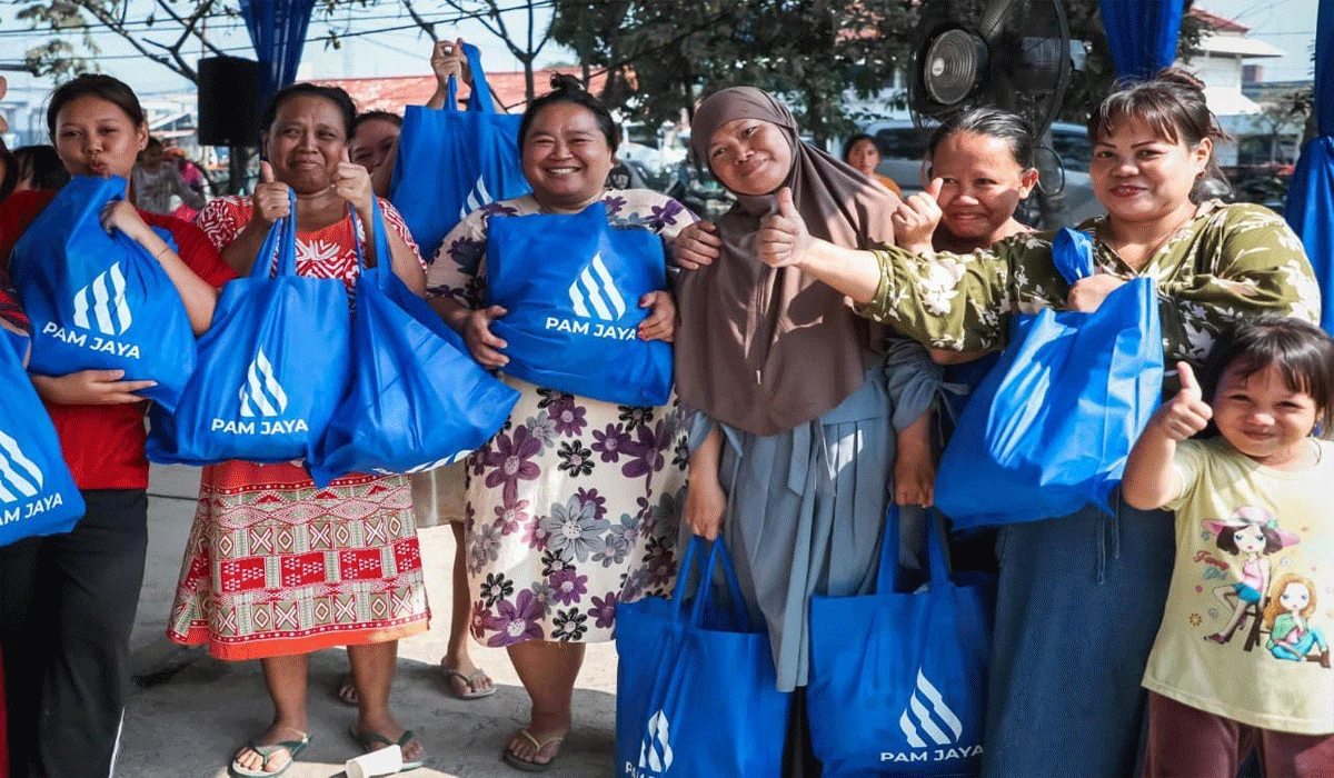 Bazar Gratis PAM Jaya: Bukti Nyata Perhatian Untuk Masyarakat Jakarta