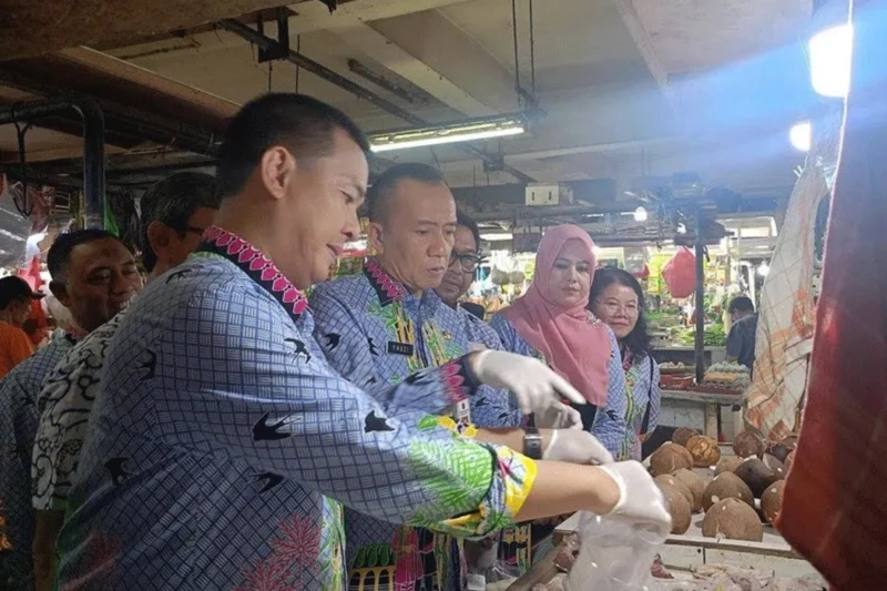KPKP Jaktim Awasi Keamanan Pangan di Enam Pasar Tradisional