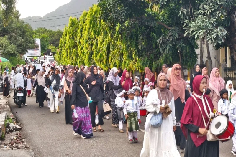 NU Jakarta Utara Gelar Pawai Meriah Peringati Hari Santri
