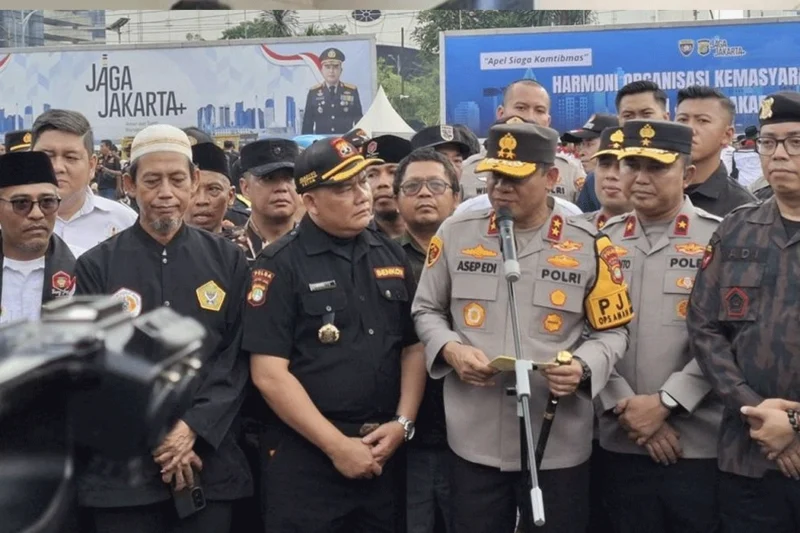 Polda Metro Libatkan Ormas Dalam Program Jaga Kamtibmas di Jakarta