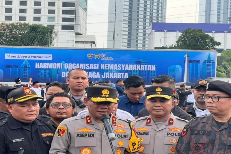 Kapolda Metro Pimpin Apel Siaga Kamtibmas, Minta Ketum Ormas Perkuat Pengamanan Jakarta