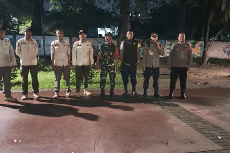 Sinergi Tiga Pilar Kemayoran, Menjaga Jakarta Tetap Kondusif Di Malam Hari
